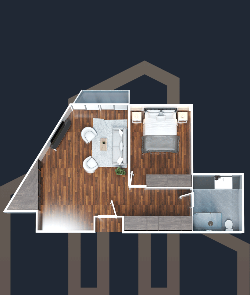 Manor Independent Living I Creekside Floorplan