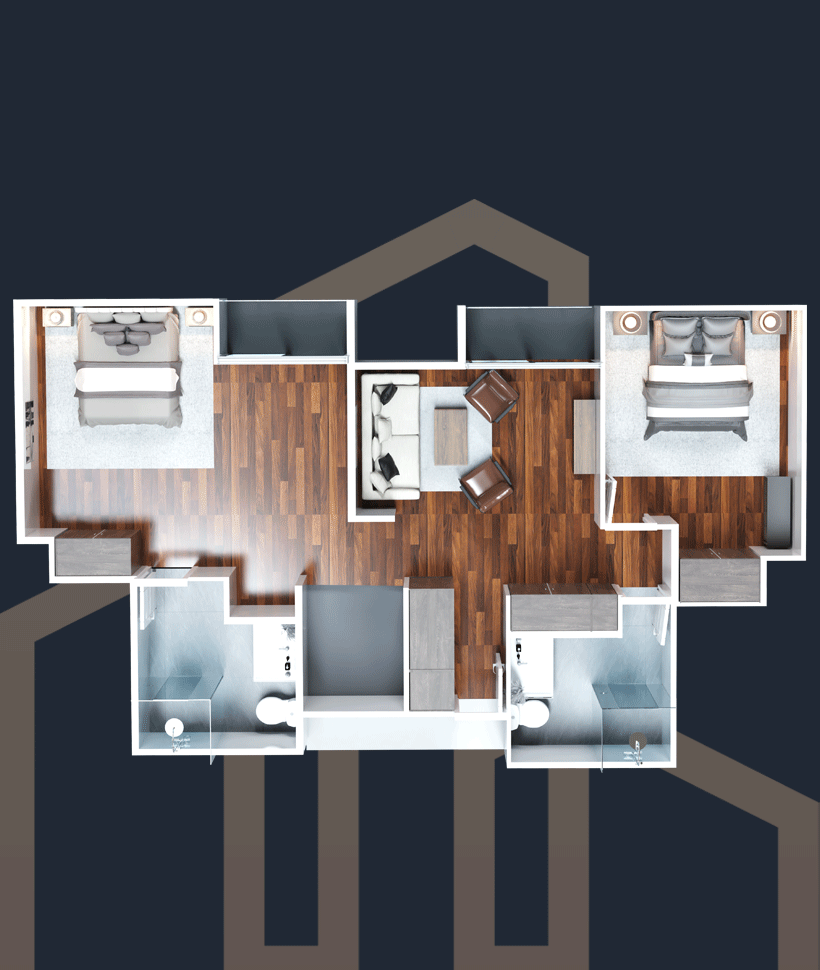 Manor Independent Living I Regency Floorplan