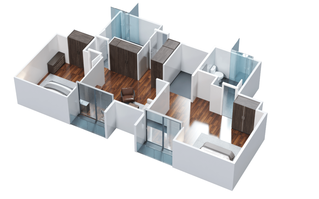 Regency Two Bedroom 960sqf- Manor Independent Living